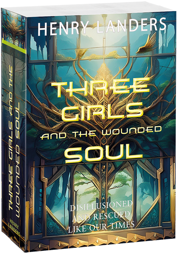 Book Cover: Three Girls and the wounded Soul
