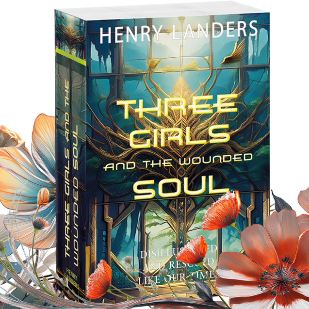 Book Cover: Three Girls and the wounded Soul